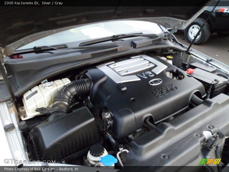 Silver / Gray 2006 Kia Sorento EX