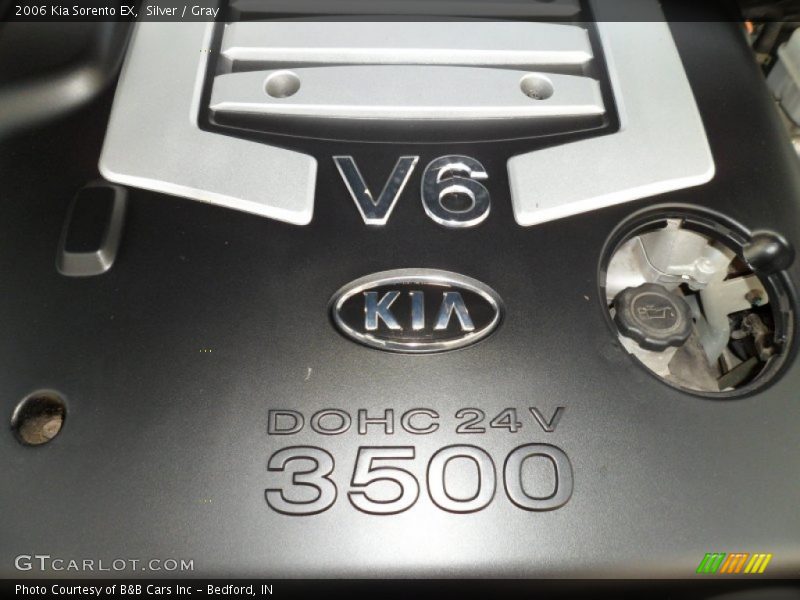 Silver / Gray 2006 Kia Sorento EX