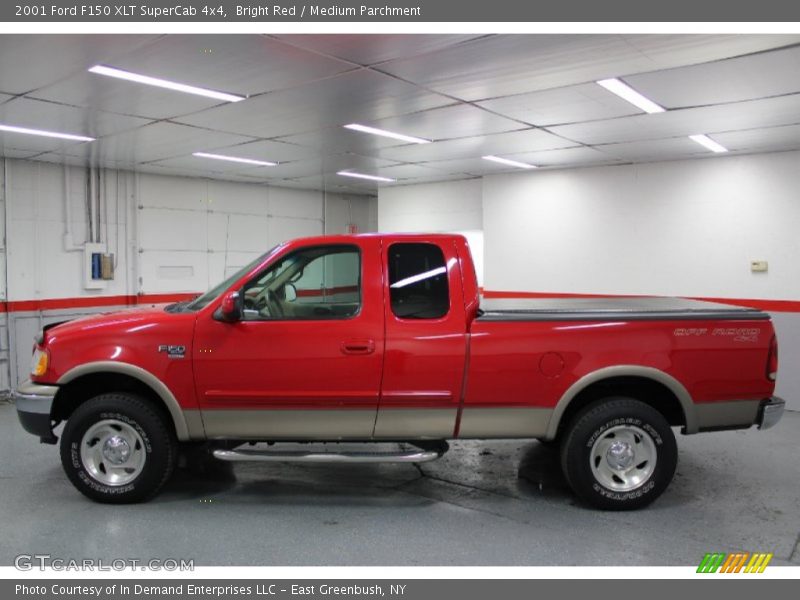  2001 F150 XLT SuperCab 4x4 Bright Red