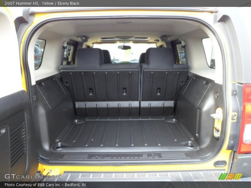 Yellow / Ebony Black 2007 Hummer H3