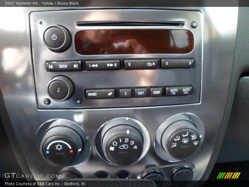 Yellow / Ebony Black 2007 Hummer H3