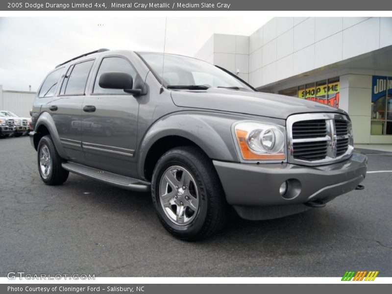 Mineral Gray Metallic / Medium Slate Gray 2005 Dodge Durango Limited 4x4