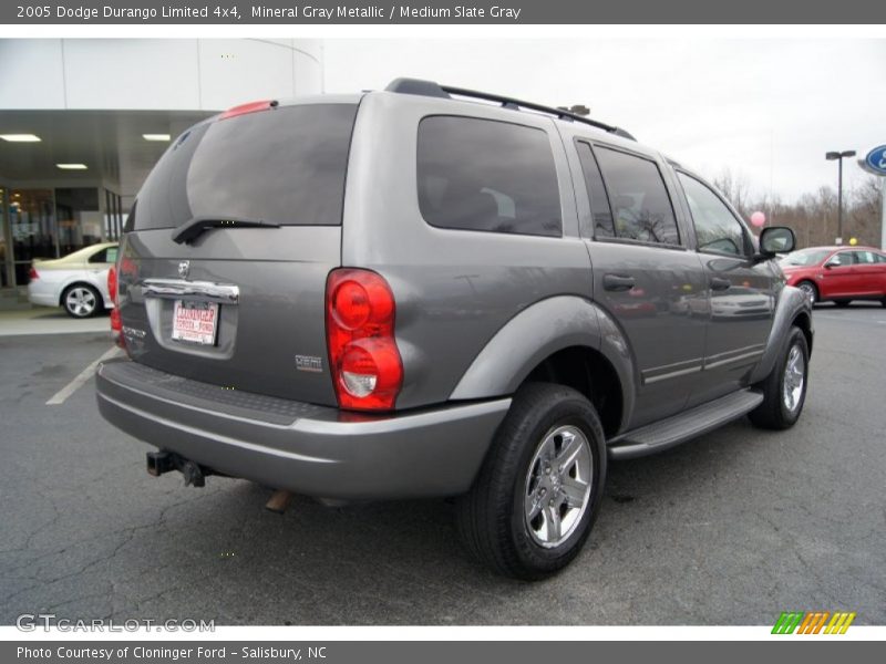 Mineral Gray Metallic / Medium Slate Gray 2005 Dodge Durango Limited 4x4