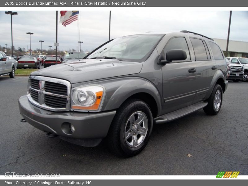 Mineral Gray Metallic / Medium Slate Gray 2005 Dodge Durango Limited 4x4