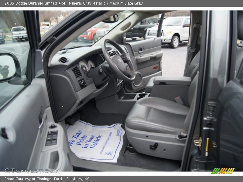 Mineral Gray Metallic / Medium Slate Gray 2005 Dodge Durango Limited 4x4