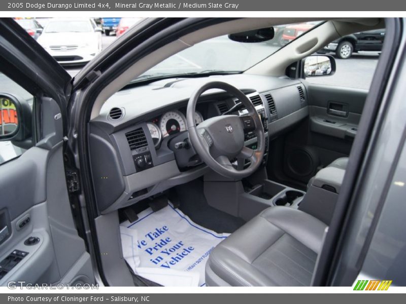 Mineral Gray Metallic / Medium Slate Gray 2005 Dodge Durango Limited 4x4