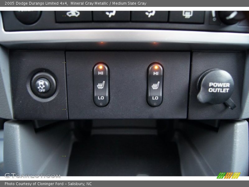 Controls of 2005 Durango Limited 4x4
