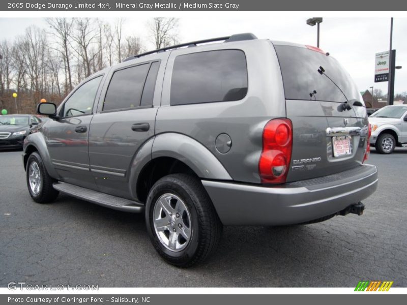 Mineral Gray Metallic / Medium Slate Gray 2005 Dodge Durango Limited 4x4
