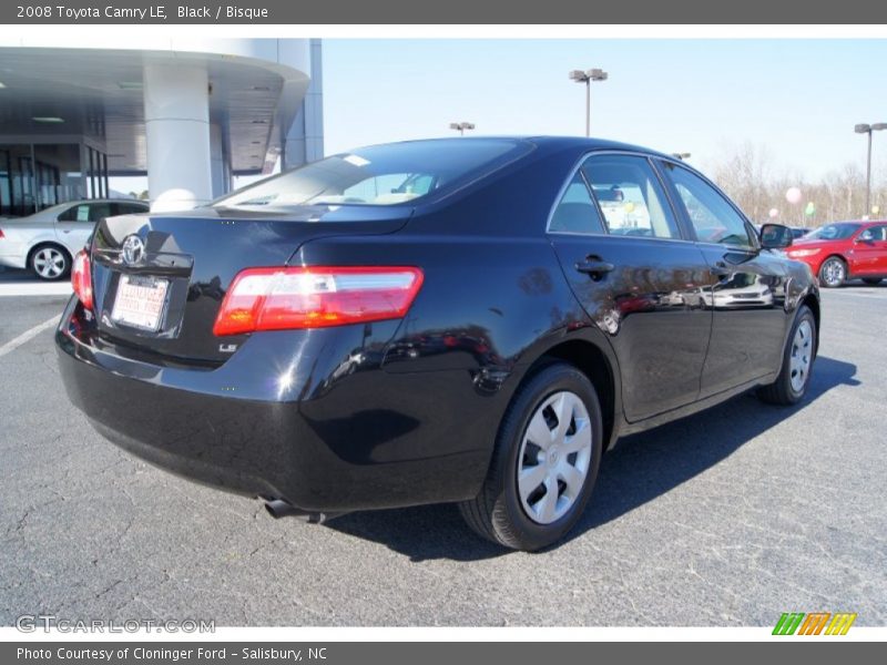 Black / Bisque 2008 Toyota Camry LE