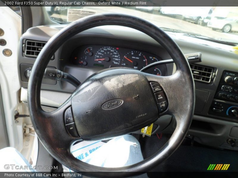  2002 F350 Super Duty XL Regular Cab Chassis Steering Wheel
