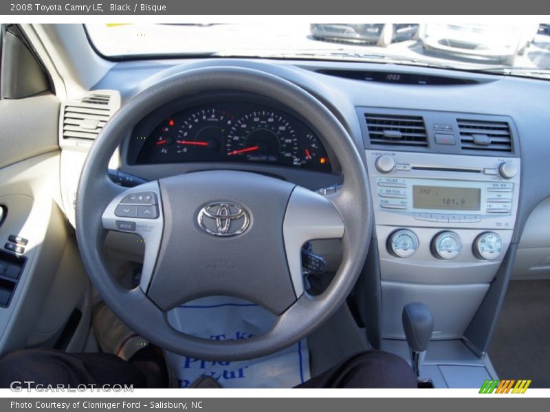 Black / Bisque 2008 Toyota Camry LE