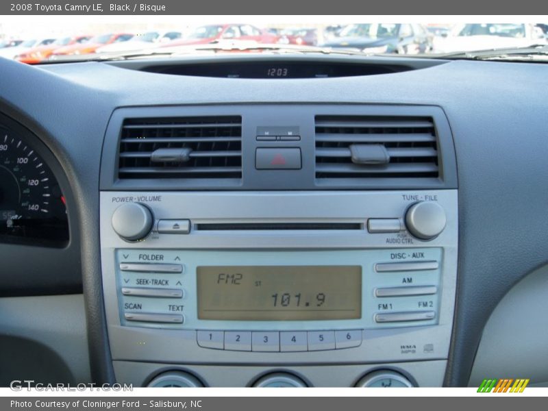 Black / Bisque 2008 Toyota Camry LE