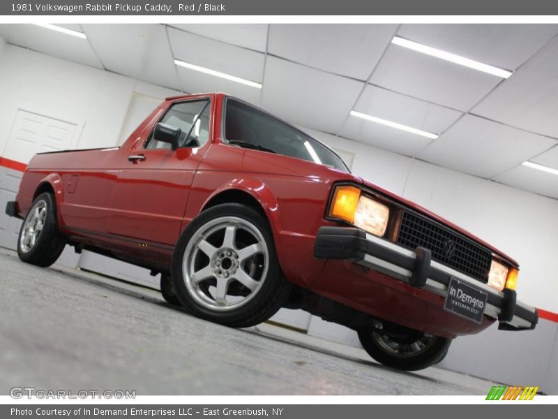 Red / Black 1981 Volkswagen Rabbit Pickup Caddy