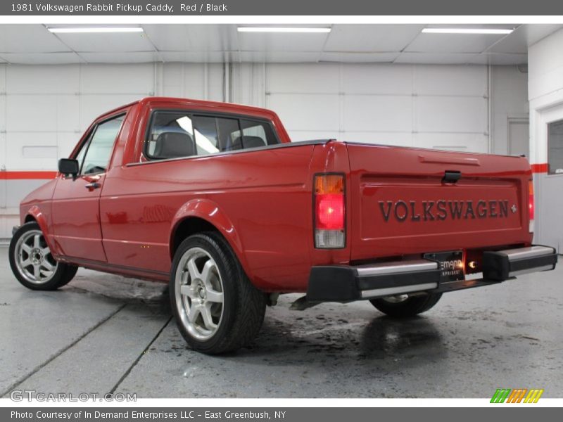  1981 Rabbit Pickup Caddy Red