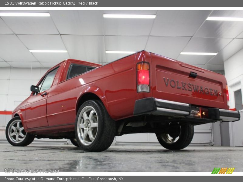 Red / Black 1981 Volkswagen Rabbit Pickup Caddy