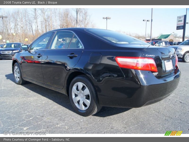 Black / Bisque 2008 Toyota Camry LE