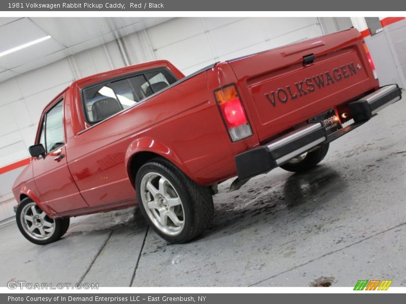 Red / Black 1981 Volkswagen Rabbit Pickup Caddy