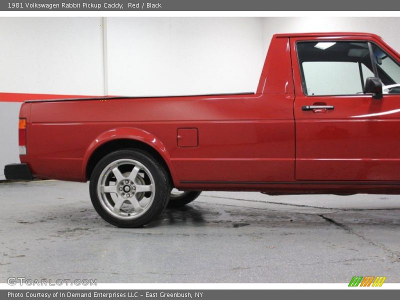 Red / Black 1981 Volkswagen Rabbit Pickup Caddy