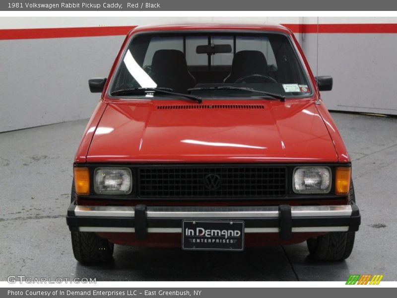 Red / Black 1981 Volkswagen Rabbit Pickup Caddy