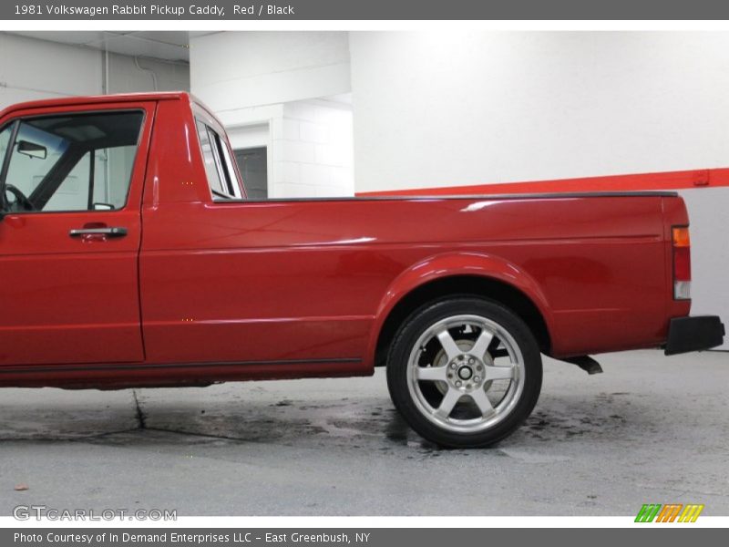 Red / Black 1981 Volkswagen Rabbit Pickup Caddy