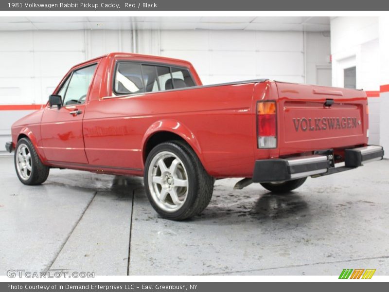 Red / Black 1981 Volkswagen Rabbit Pickup Caddy