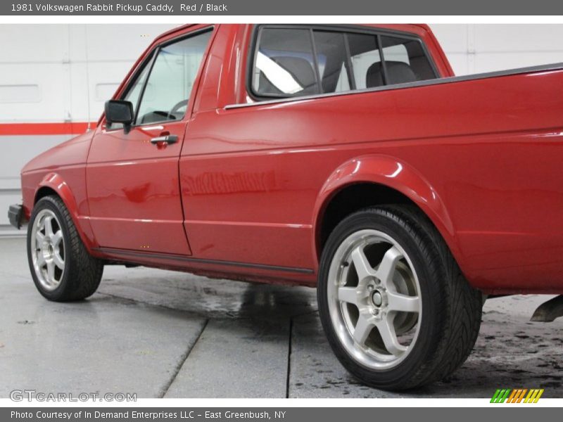 Red / Black 1981 Volkswagen Rabbit Pickup Caddy