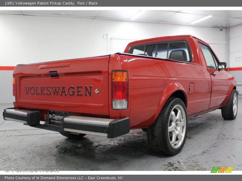 Red / Black 1981 Volkswagen Rabbit Pickup Caddy
