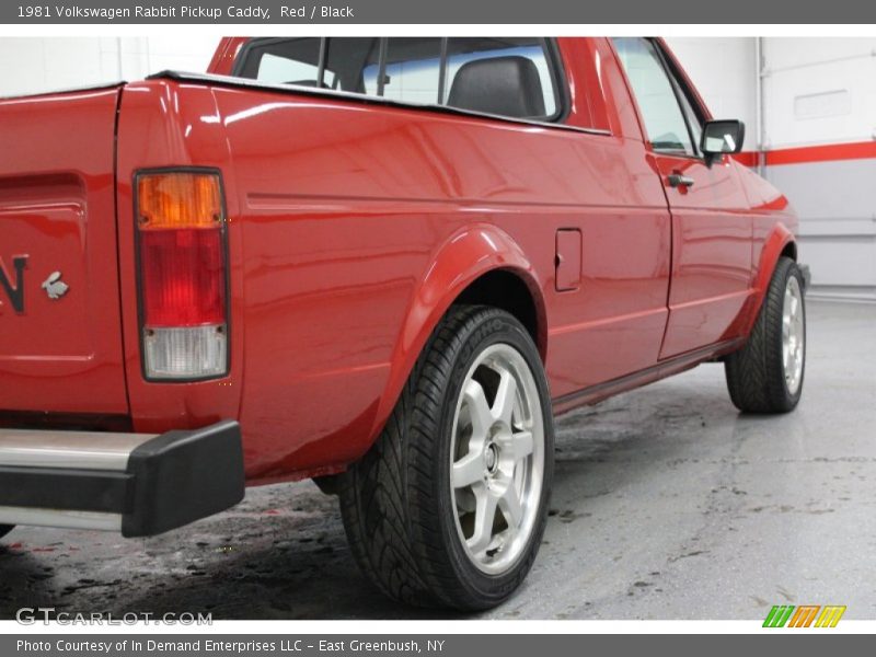 Red / Black 1981 Volkswagen Rabbit Pickup Caddy