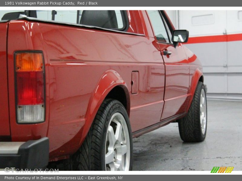 Red / Black 1981 Volkswagen Rabbit Pickup Caddy