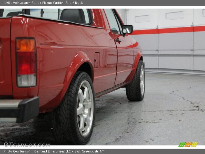 Red / Black 1981 Volkswagen Rabbit Pickup Caddy