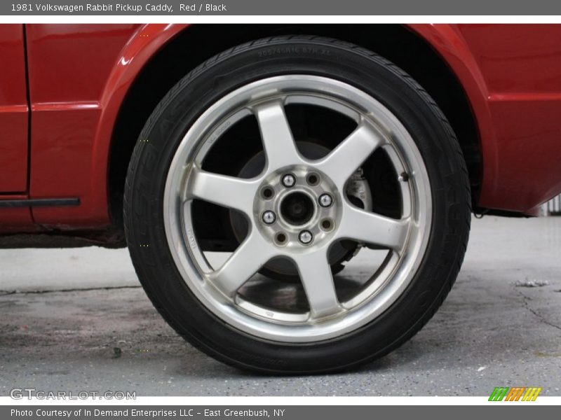 Custom Wheels of 1981 Rabbit Pickup Caddy