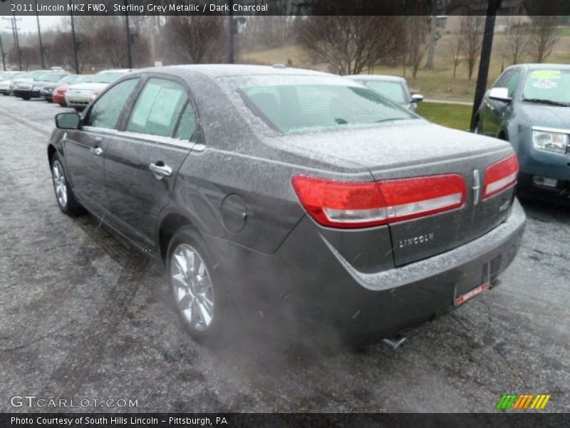 Sterling Grey Metallic / Dark Charcoal 2011 Lincoln MKZ FWD