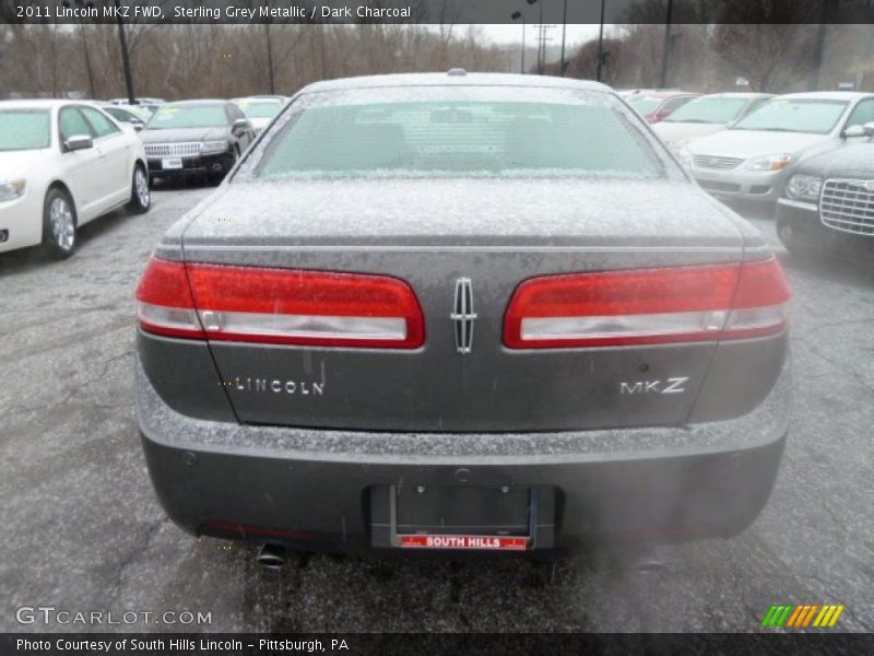 Sterling Grey Metallic / Dark Charcoal 2011 Lincoln MKZ FWD