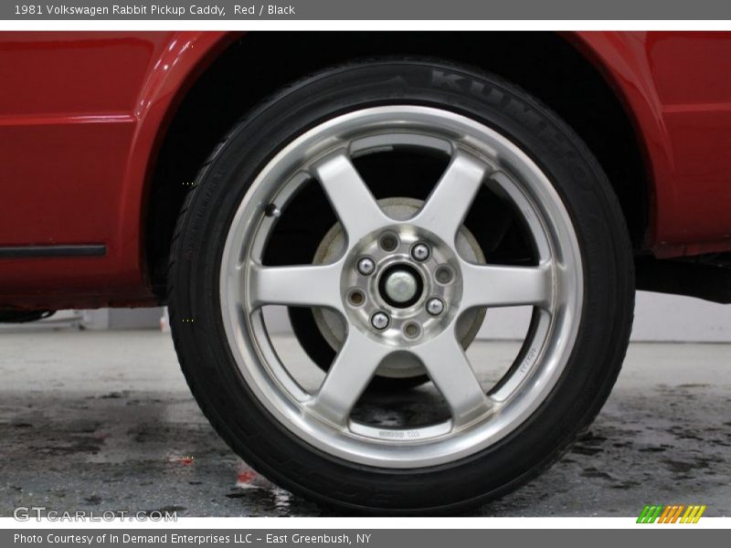 Custom Wheels of 1981 Rabbit Pickup Caddy