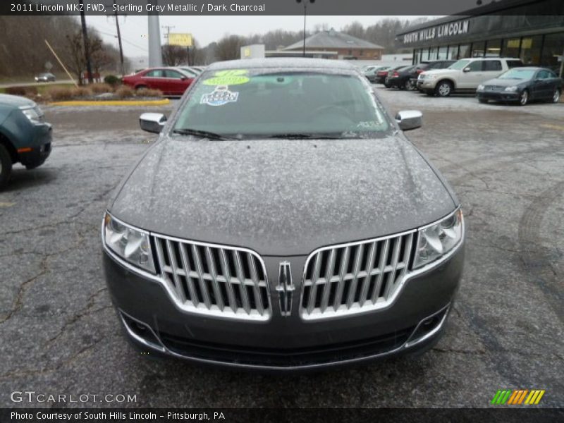 Sterling Grey Metallic / Dark Charcoal 2011 Lincoln MKZ FWD