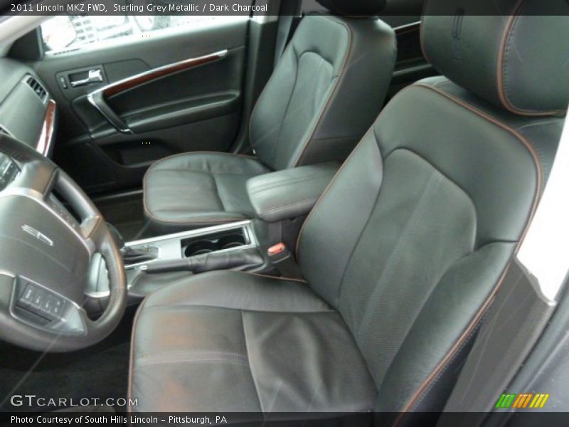Sterling Grey Metallic / Dark Charcoal 2011 Lincoln MKZ FWD