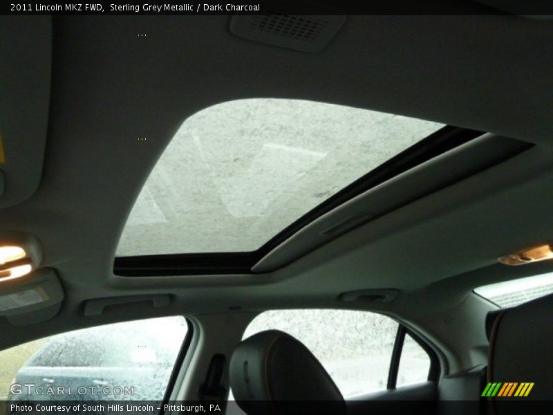 Sterling Grey Metallic / Dark Charcoal 2011 Lincoln MKZ FWD