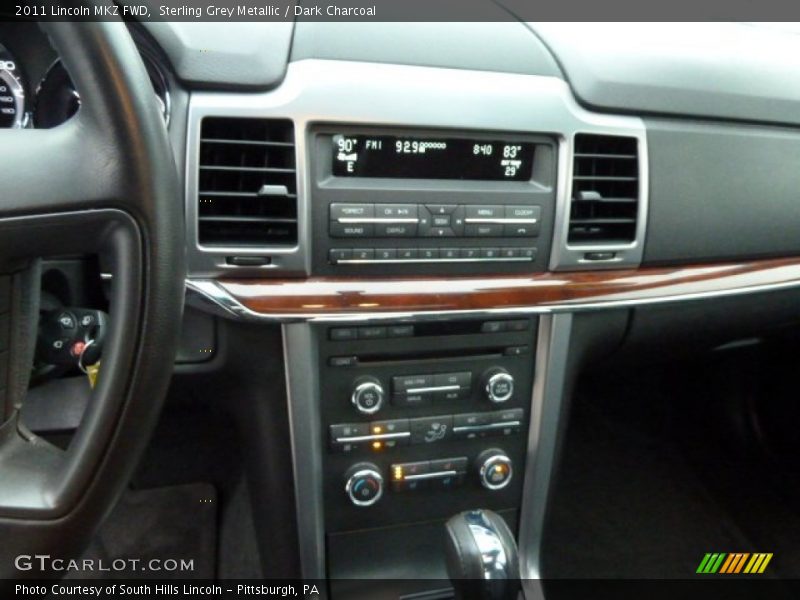 Sterling Grey Metallic / Dark Charcoal 2011 Lincoln MKZ FWD
