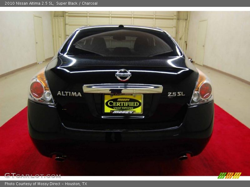 Super Black / Charcoal 2010 Nissan Altima 2.5 SL