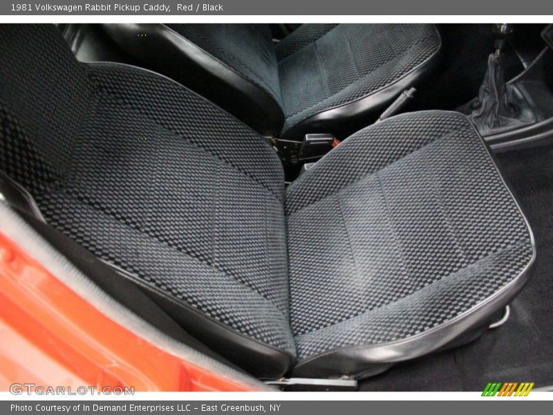 Red / Black 1981 Volkswagen Rabbit Pickup Caddy