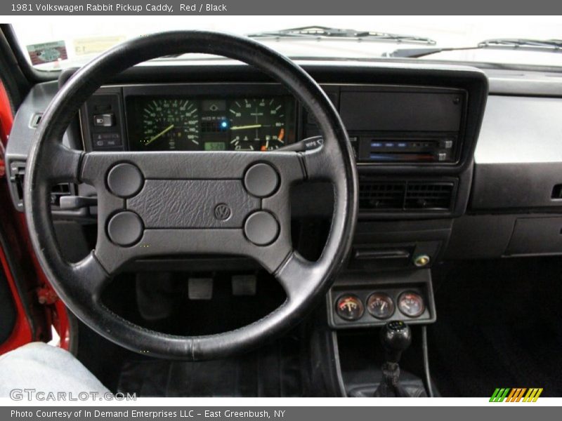  1981 Rabbit Pickup Caddy Steering Wheel
