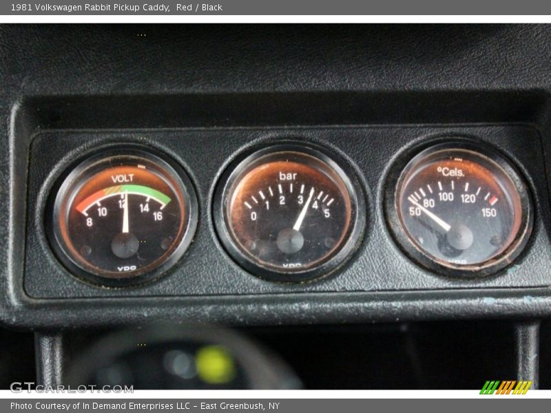  1981 Rabbit Pickup Caddy Caddy Gauges