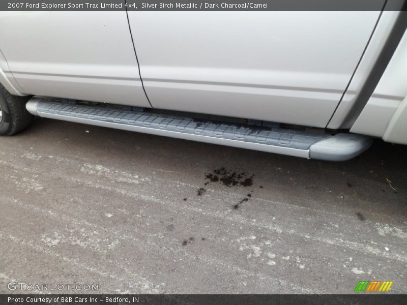 Silver Birch Metallic / Dark Charcoal/Camel 2007 Ford Explorer Sport Trac Limited 4x4