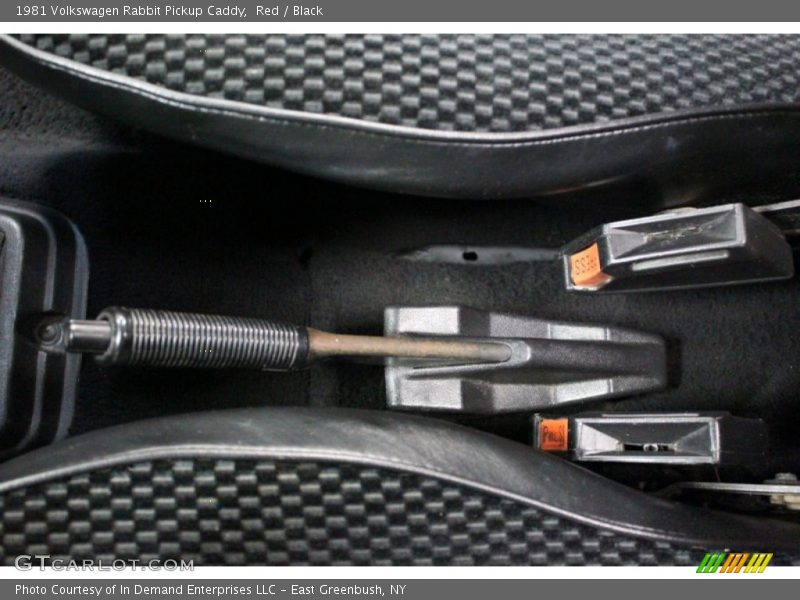 Controls of 1981 Rabbit Pickup Caddy