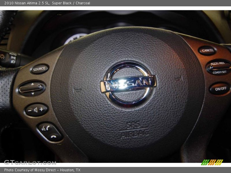 Super Black / Charcoal 2010 Nissan Altima 2.5 SL