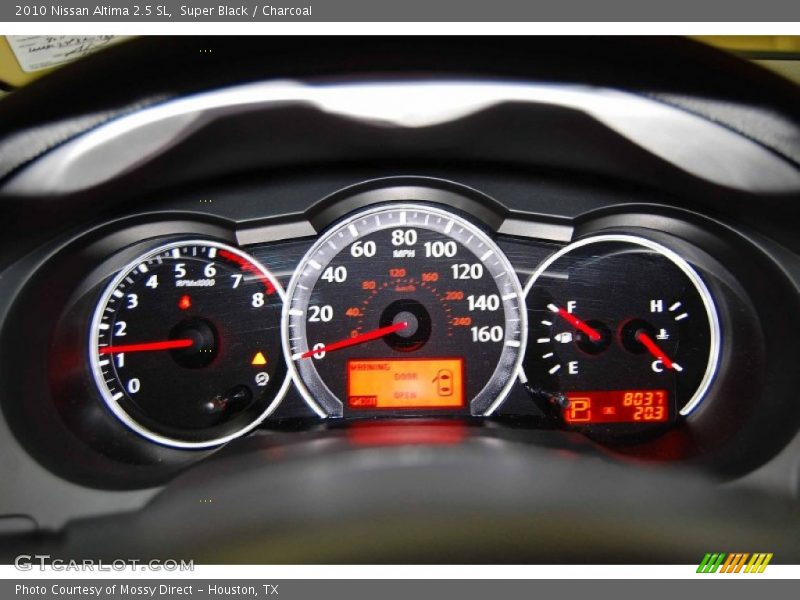 Super Black / Charcoal 2010 Nissan Altima 2.5 SL