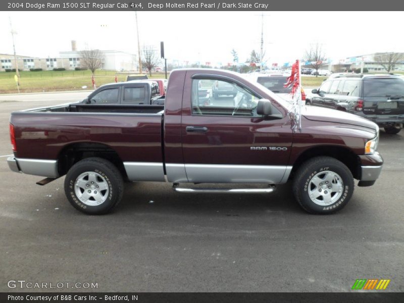  2004 Ram 1500 SLT Regular Cab 4x4 Deep Molten Red Pearl