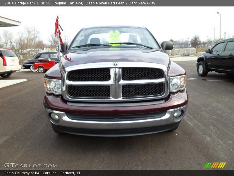 Deep Molten Red Pearl / Dark Slate Gray 2004 Dodge Ram 1500 SLT Regular Cab 4x4