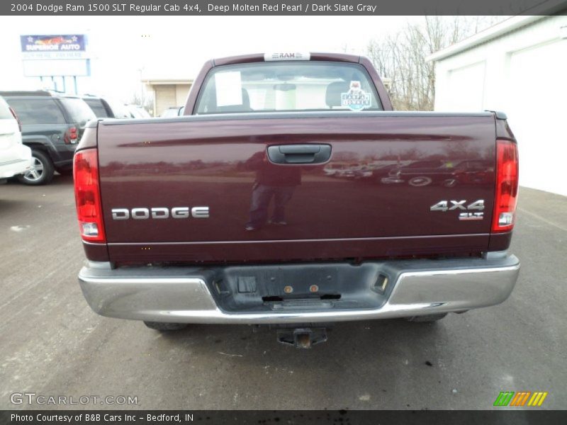 Deep Molten Red Pearl / Dark Slate Gray 2004 Dodge Ram 1500 SLT Regular Cab 4x4