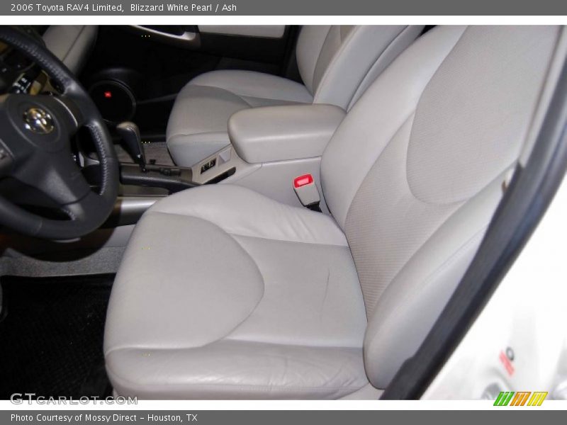Blizzard White Pearl / Ash 2006 Toyota RAV4 Limited
